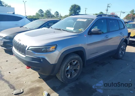 2019 Jeep Cherokee Trailhawk 4X4 z USA, uszkodzony, nr VIN 1C4PJMBX3KD385398